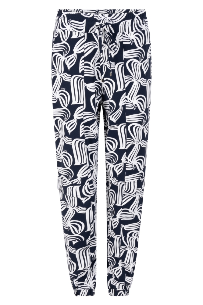DORIEN 252 0008-0016 navy/white